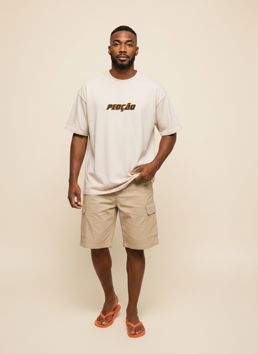 TSHIRT BRAZIL indossata retro