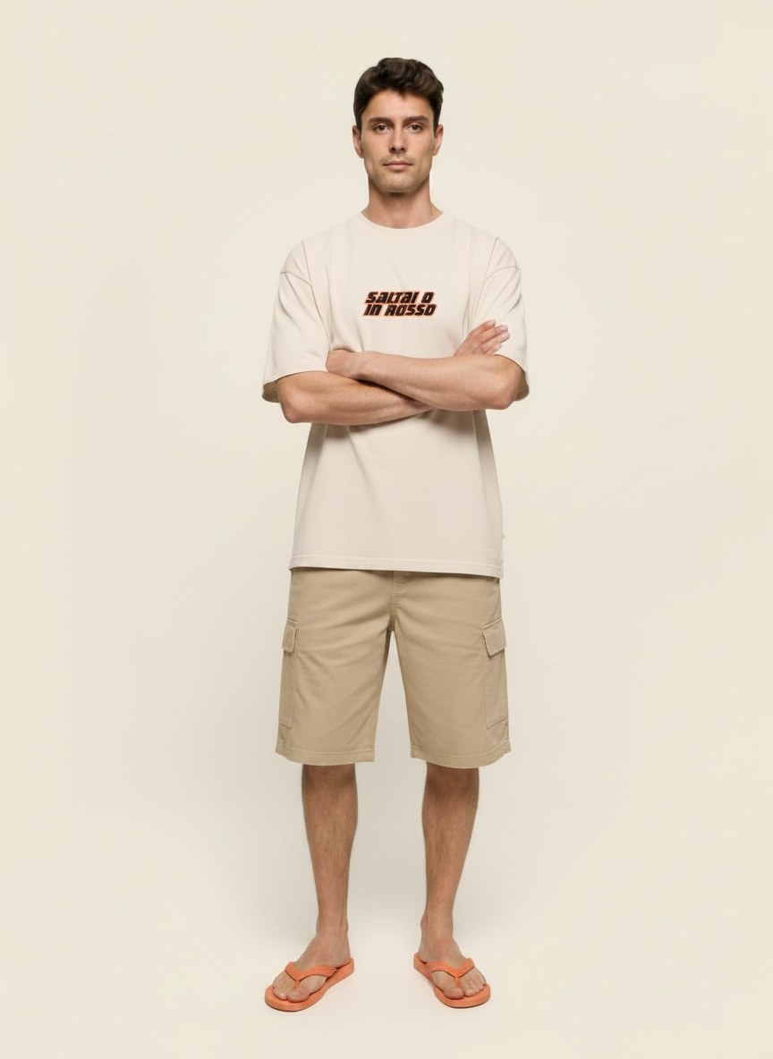 TSHIRT SALTAI indossata fronte