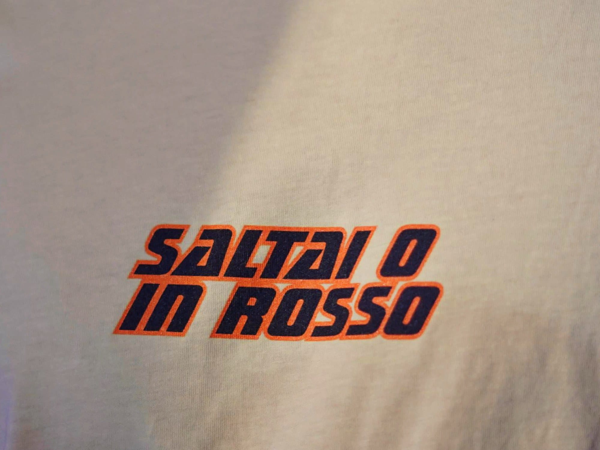 Dettaglio della stampa SALTAI O IN ROSSO