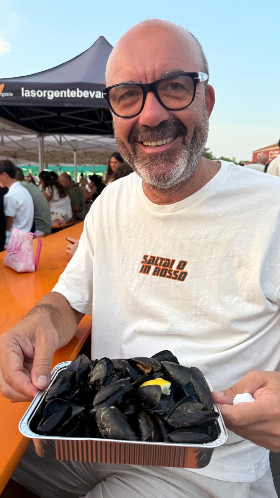 TSHIRT SALTAI alla sagra dei peoci